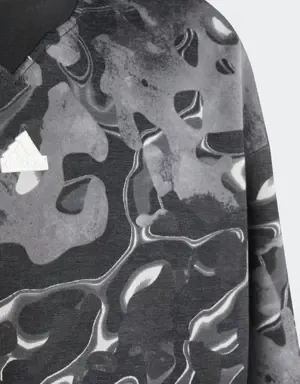 Adidas Sudadera Future Icons Allover Print (Adolescentes)