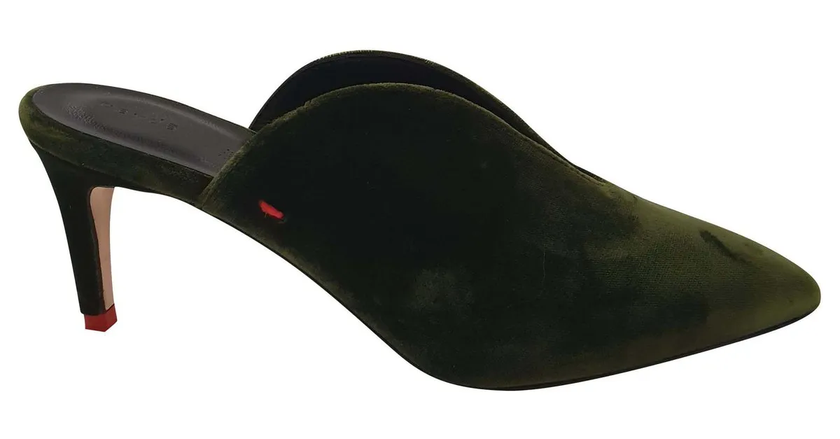 Aeyde Tacones Verde 