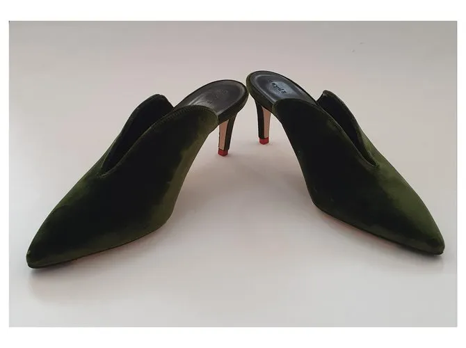Aeyde Tacones Verde 