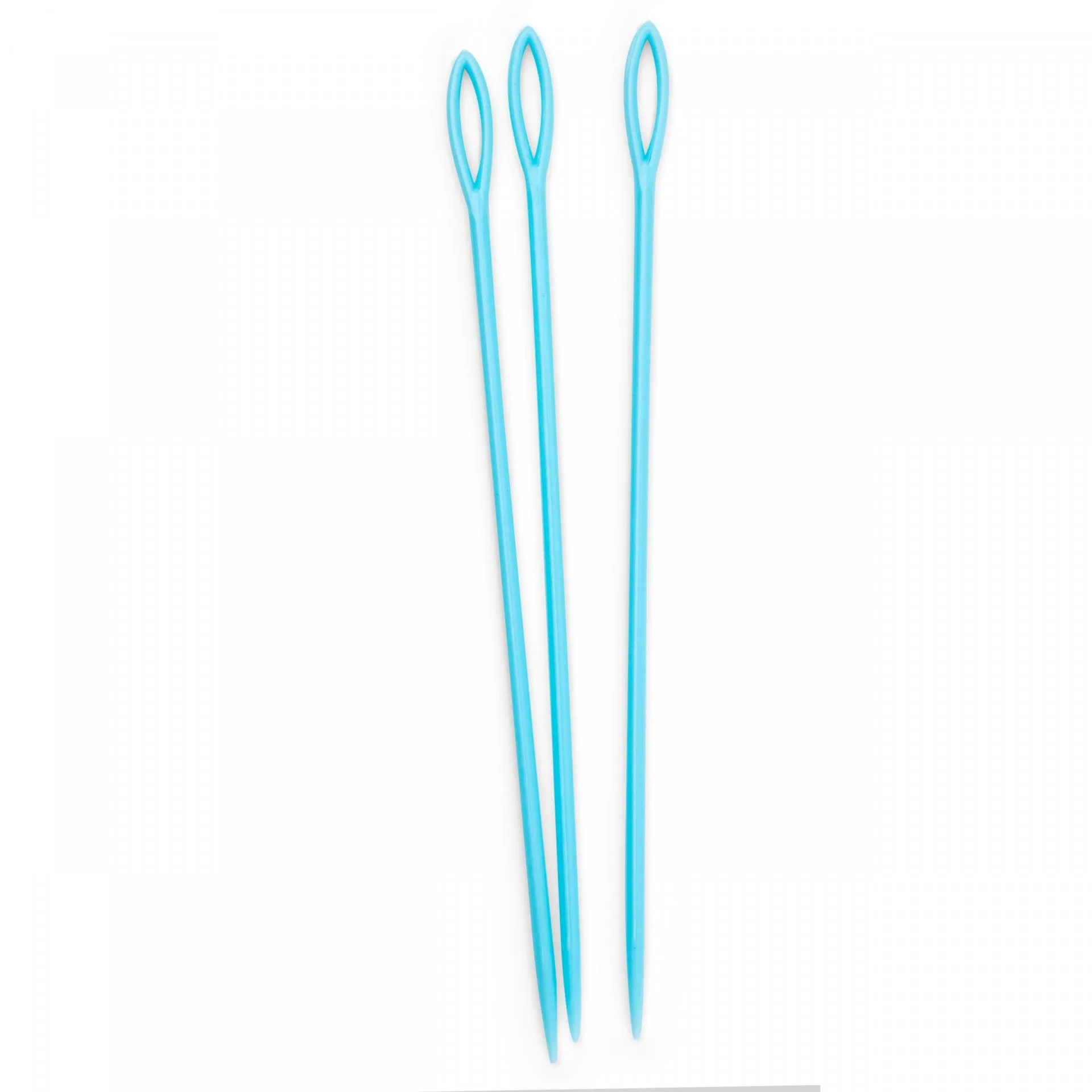 Aguja de tejer de plástico, juego
