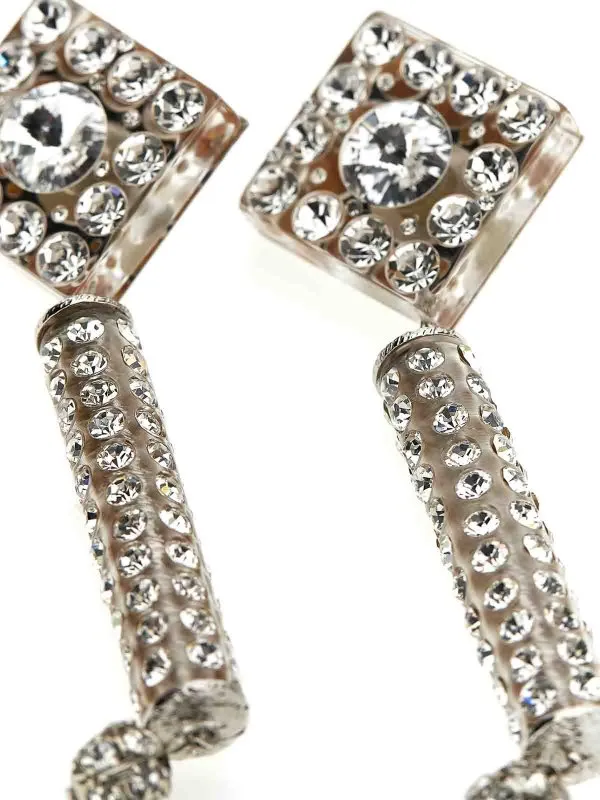 ALESSANDRA RICH PENDIENTES  PLATA