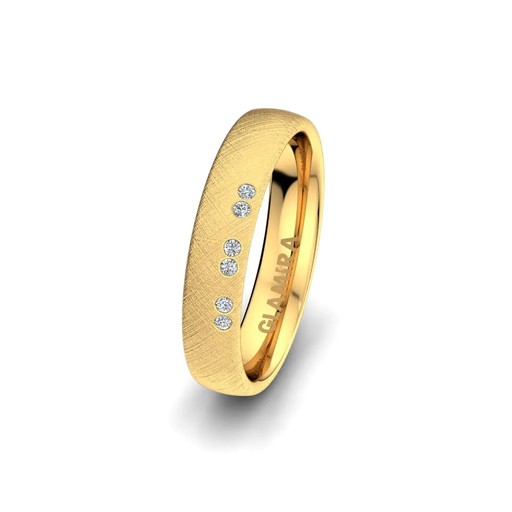 Anillo Boda Mujer Classic Trend 4 mm