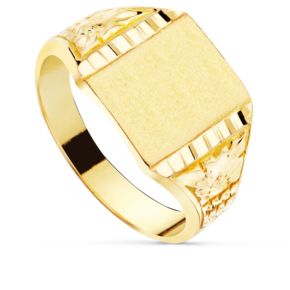 Anillo Oro Sello de Hombre