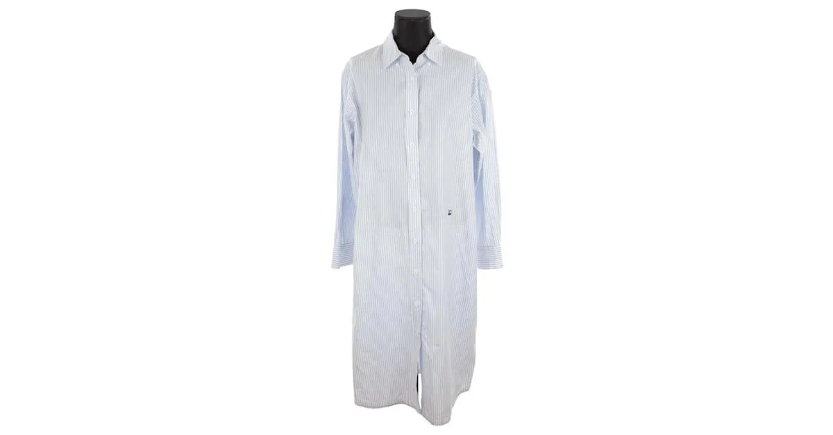 Apc vestido de algodón Azul 