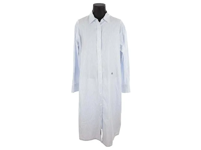 Apc vestido de algodón Azul 
