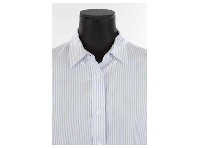 Apc vestido de algodón Azul 