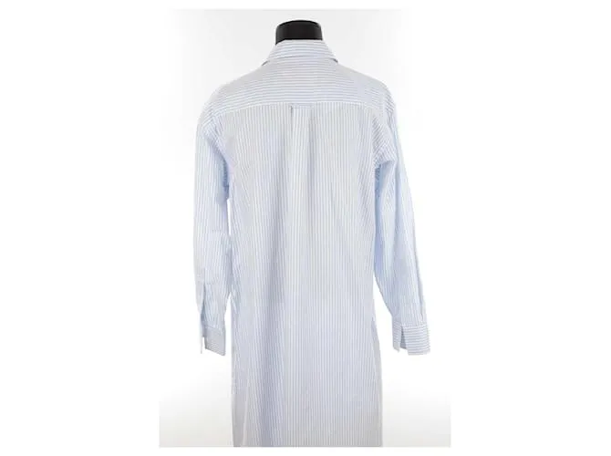 Apc vestido de algodón Azul 