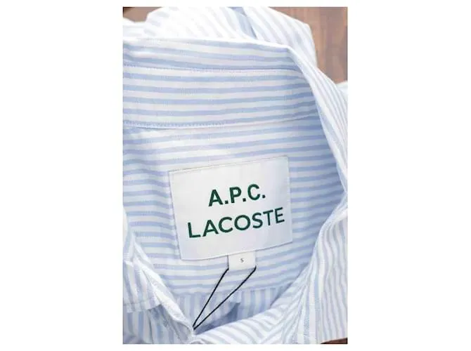 Apc vestido de algodón Azul 