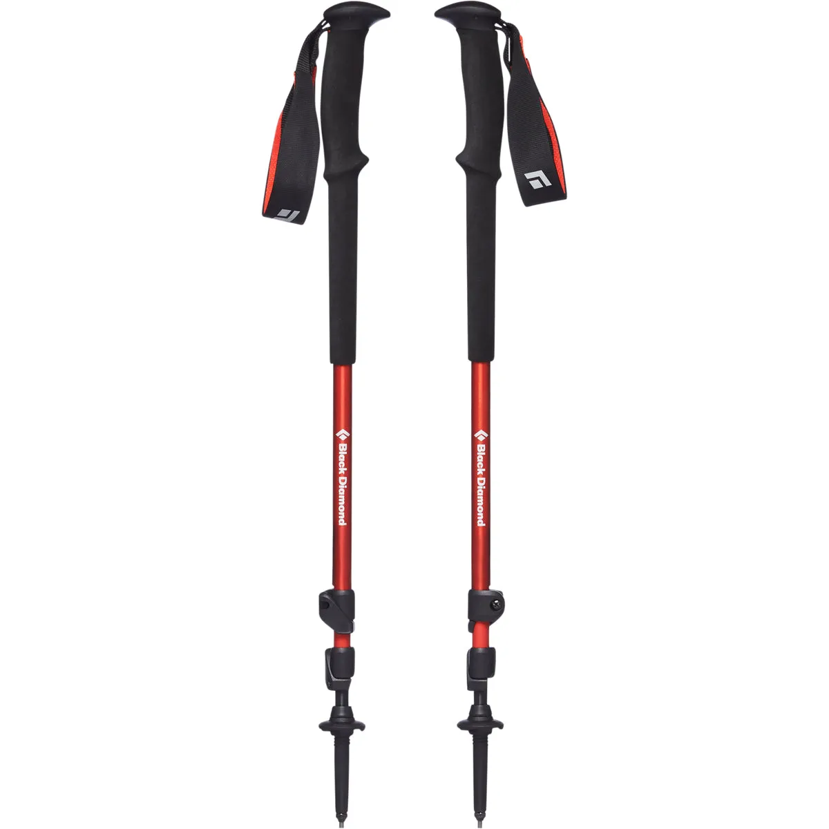 Bastones De Trekking  Trail Trek Poles Black Diamond Rojo