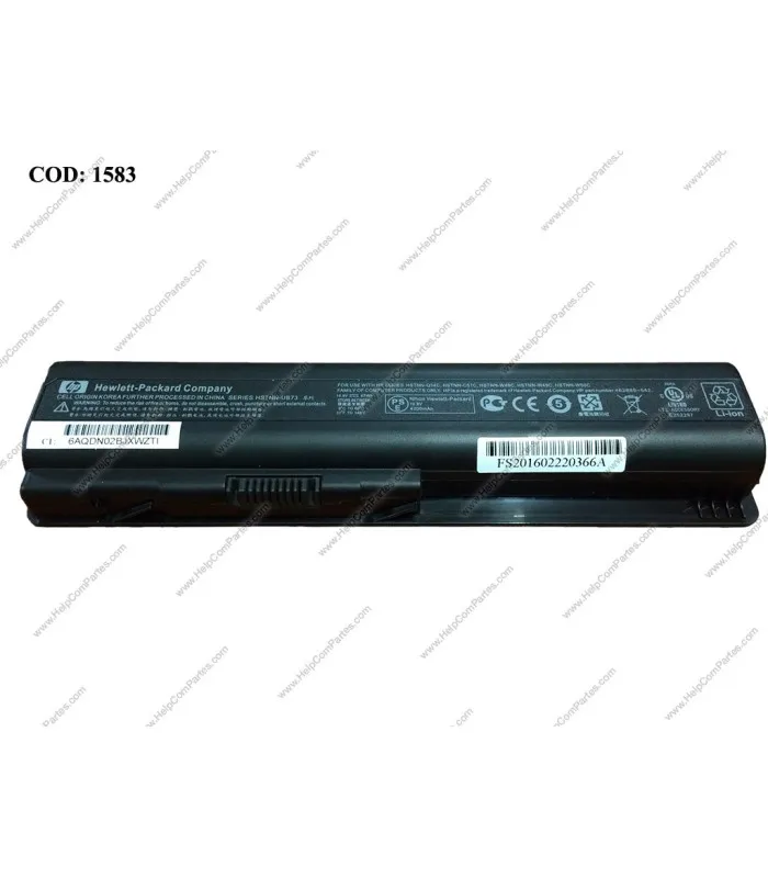BATERIA HP 10.8V47WH DV4 DV5 DV6 CQ40 CQ45  CQ60 CQ70 G50 G60 G70  X161000 6CELL