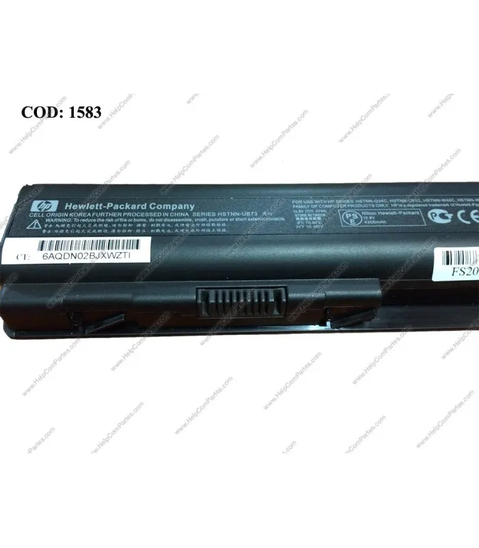 BATERIA HP 10.8V47WH DV4 DV5 DV6 CQ40 CQ45  CQ60 CQ70 G50 G60 G70  X161000 6CELL