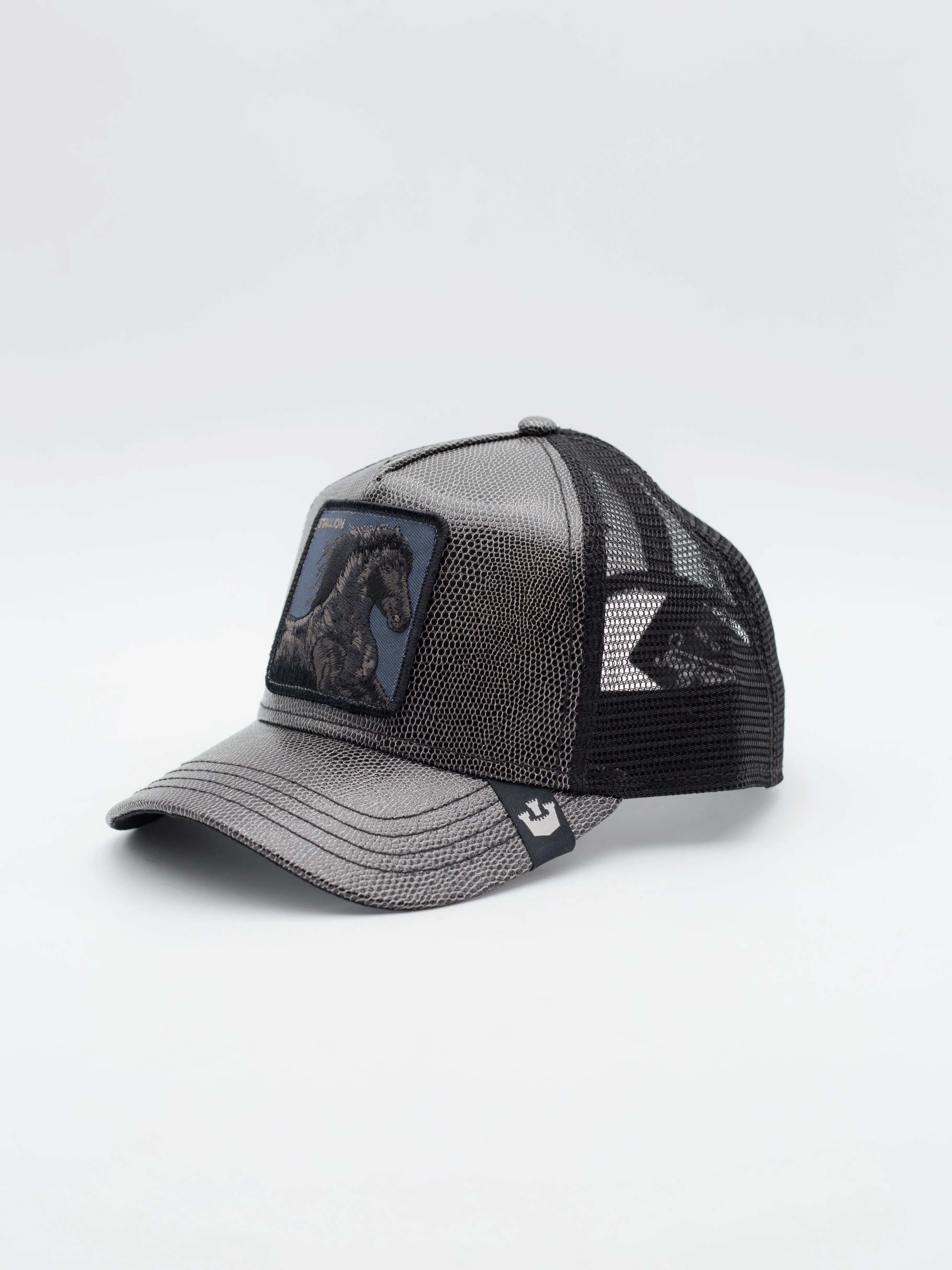 Black Horse Trucker Grey