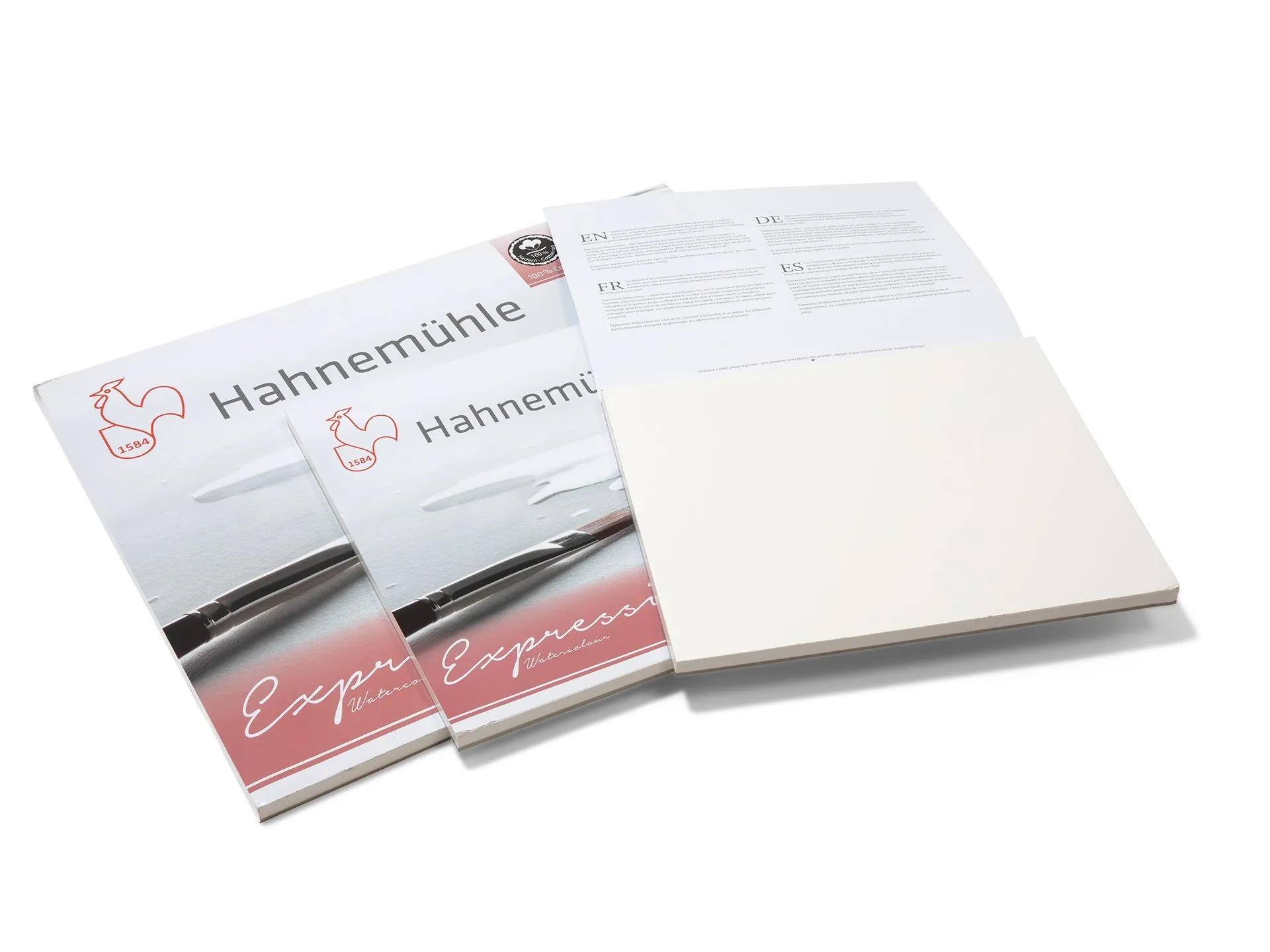 Bloque de acuarela Hahnemühle Expresión, 300 g/m²