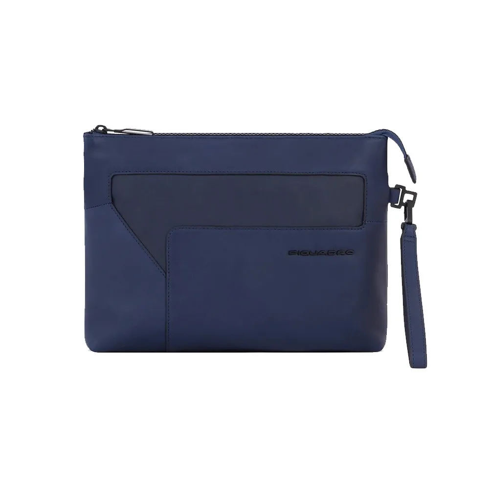 Bolso de Mano de Piel Piquadro AC6169W119R/BLU Color Marino