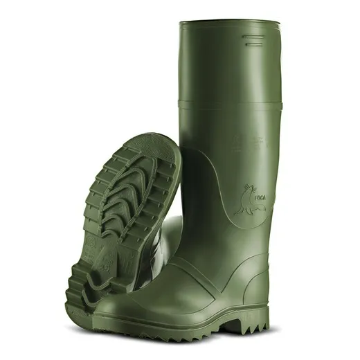 Botas de agua altas verdes industriales Foca