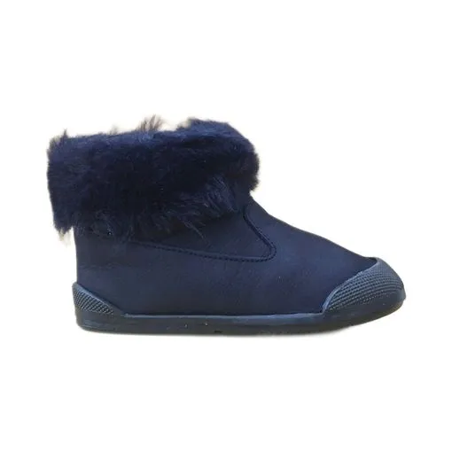 BOTAS DE PIEL AZUL DE NIñA CRíO'S 2700318 (TALLAS DE 18 A 25)
