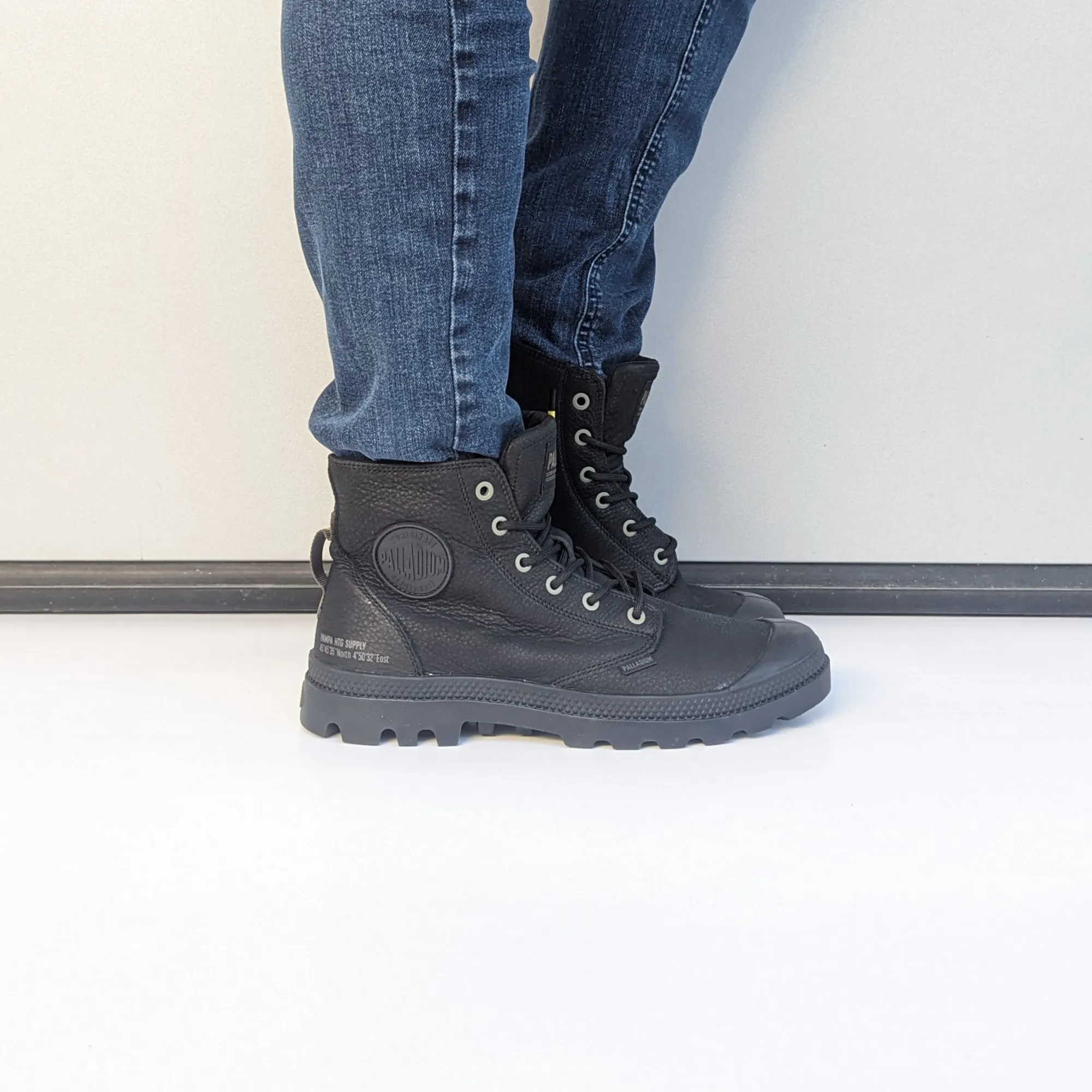 BOTAS PALLADIUM PAMPA HI SUPPLY BLACK 77963001