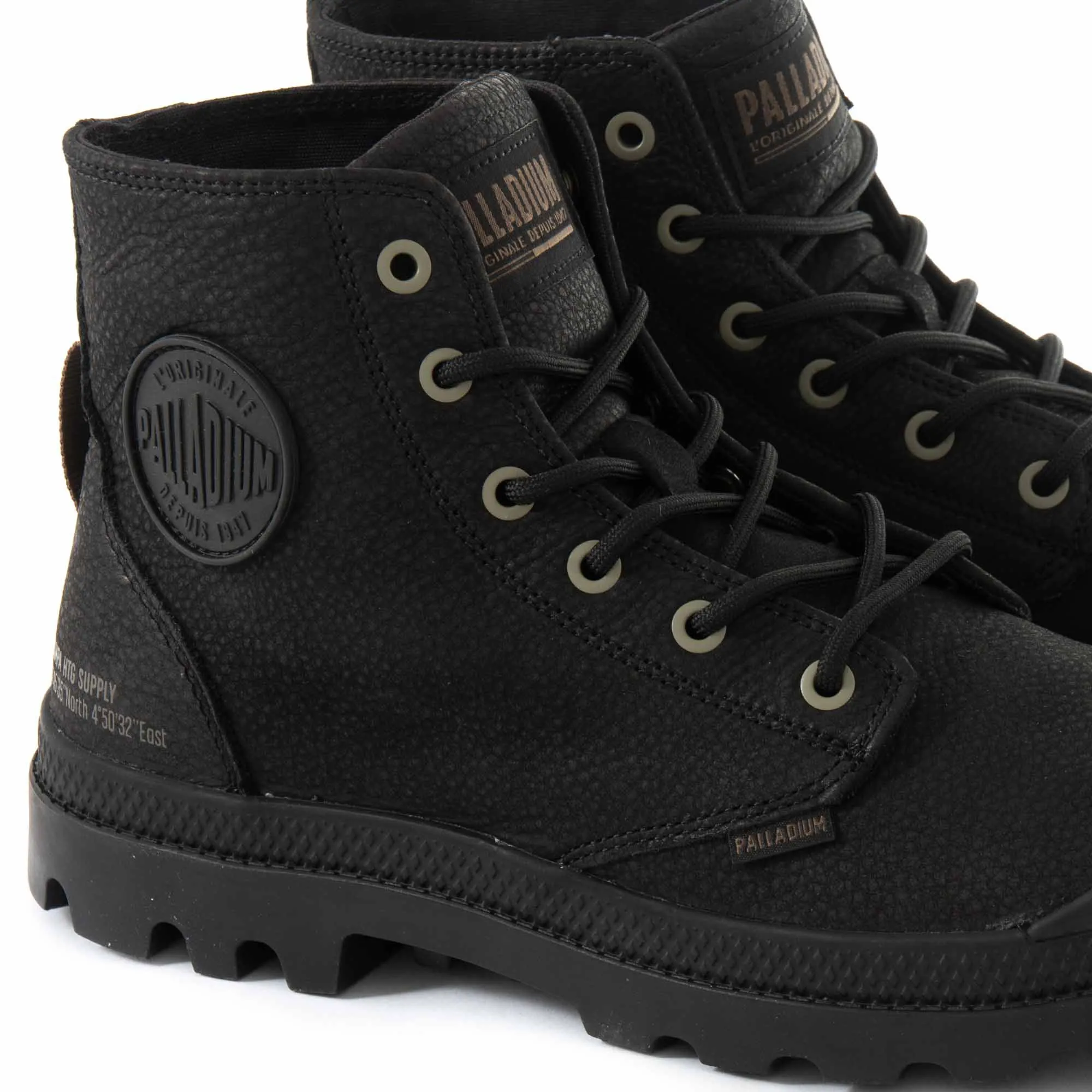 BOTAS PALLADIUM PAMPA HI SUPPLY BLACK 77963001