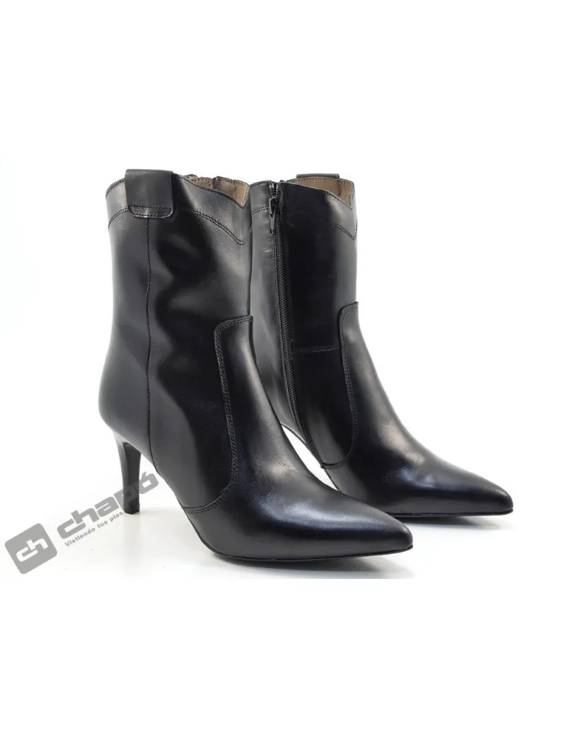 Botines Negro Patricia Miller 6106 Piel