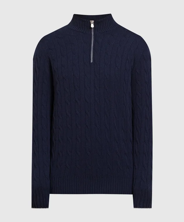 Brunello Cucinelli Blue cashmere jumper