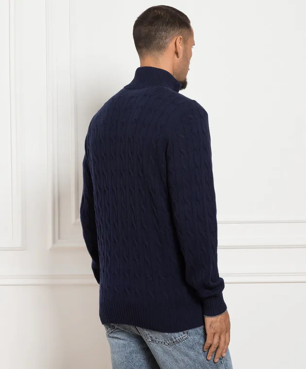 Brunello Cucinelli Blue cashmere jumper