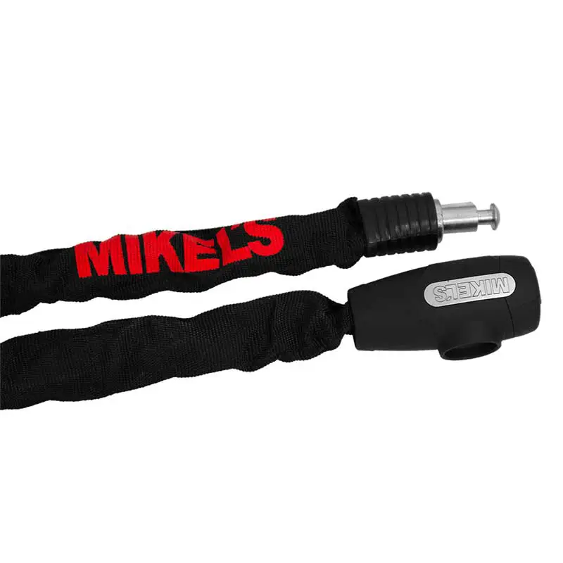CADENA CON CANDADO MIKELS CM90 90CM PARA MOTOCICLETA