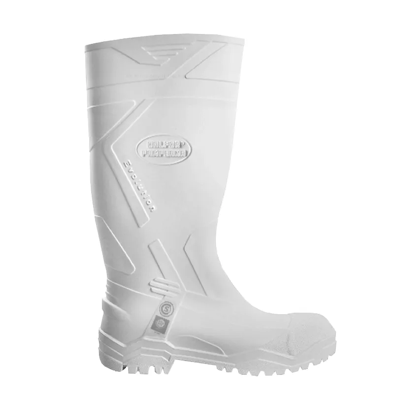CALFOR BOTA FRIGORÍFICA BLANCA 1/2 CAÑA CON PUNTERA EVOLUTION