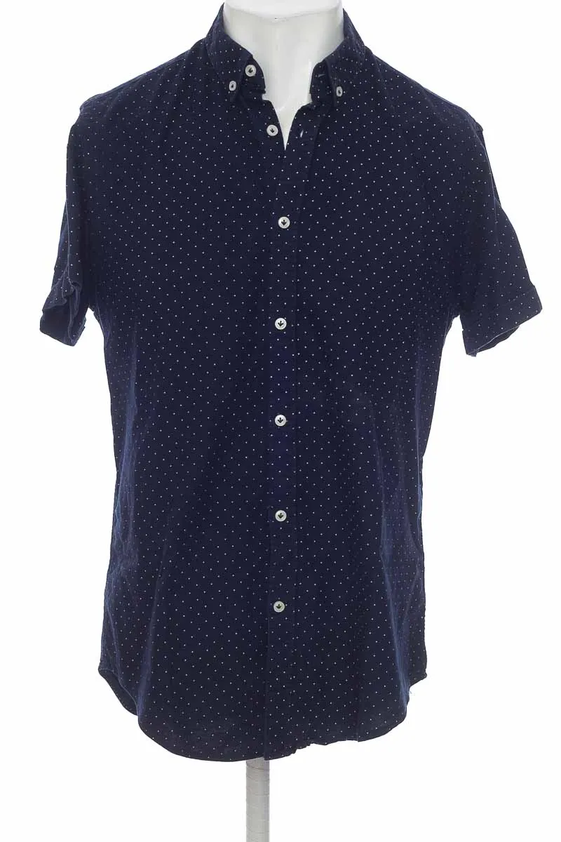 CAMISA COLOR AZUL  ZARA