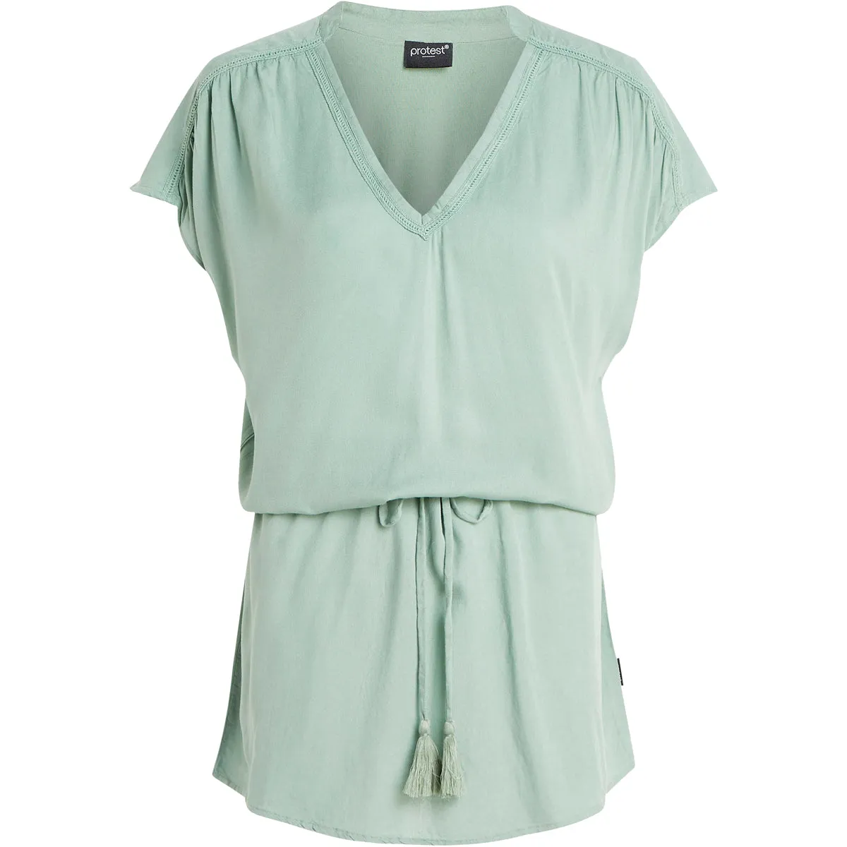 Camisa Mujer Prtcis Tunic Protest Verde