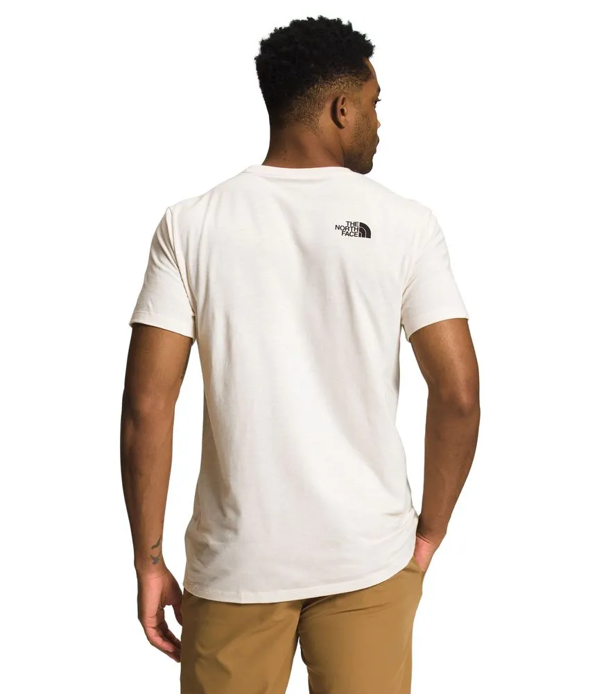 Camiseta S/S Triblend Bear Tee Beige Hombre The North Face