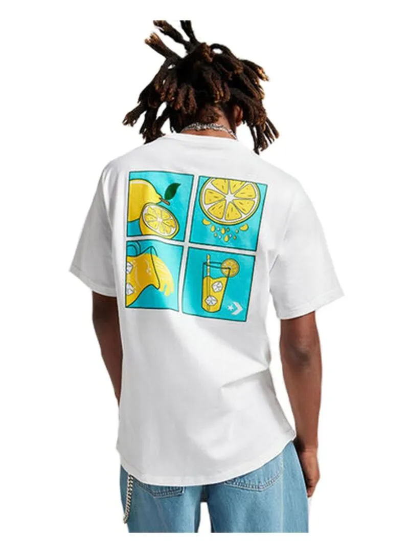 CAMISETAS HOMBRE CONVERSE HOWTO LEMONADE BLANCA