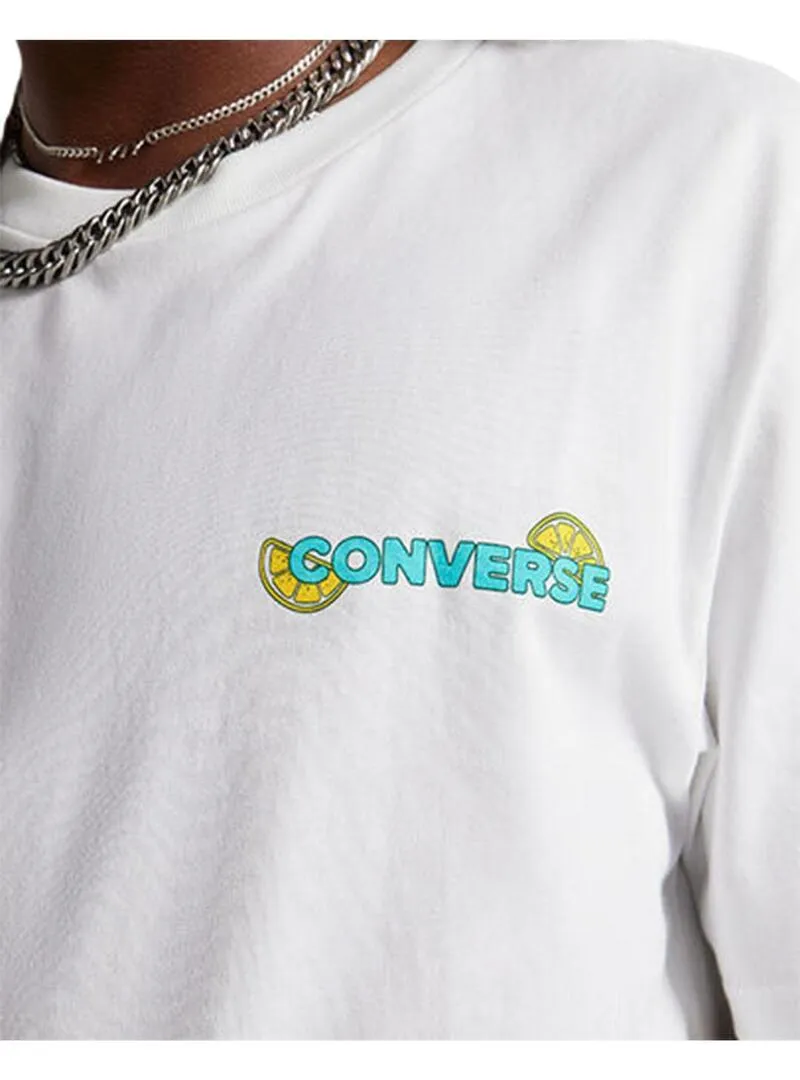 CAMISETAS HOMBRE CONVERSE HOWTO LEMONADE BLANCA
