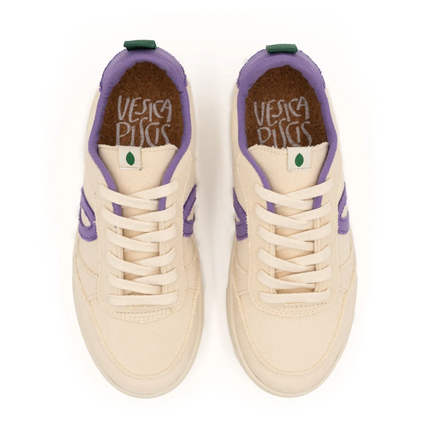 CARSON Zapatilla vegana Blanco roto SON014