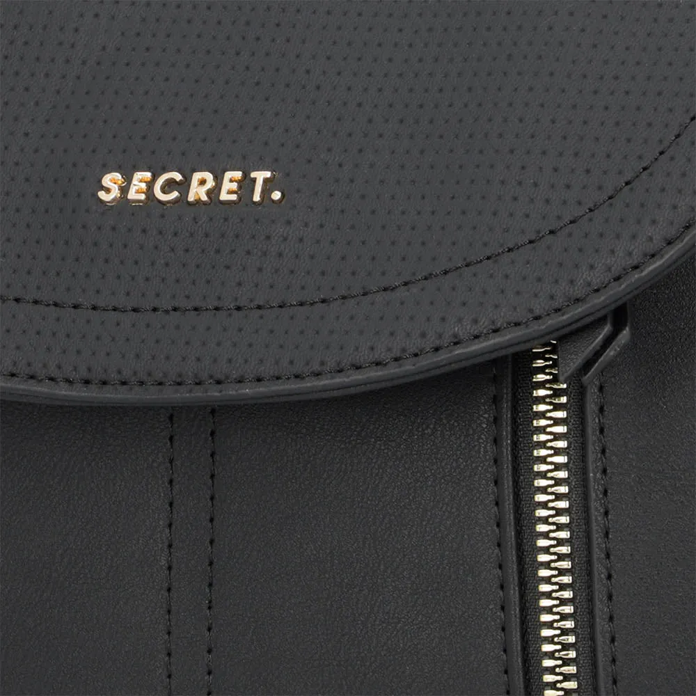 Cartera de hombro Melbourne negra L