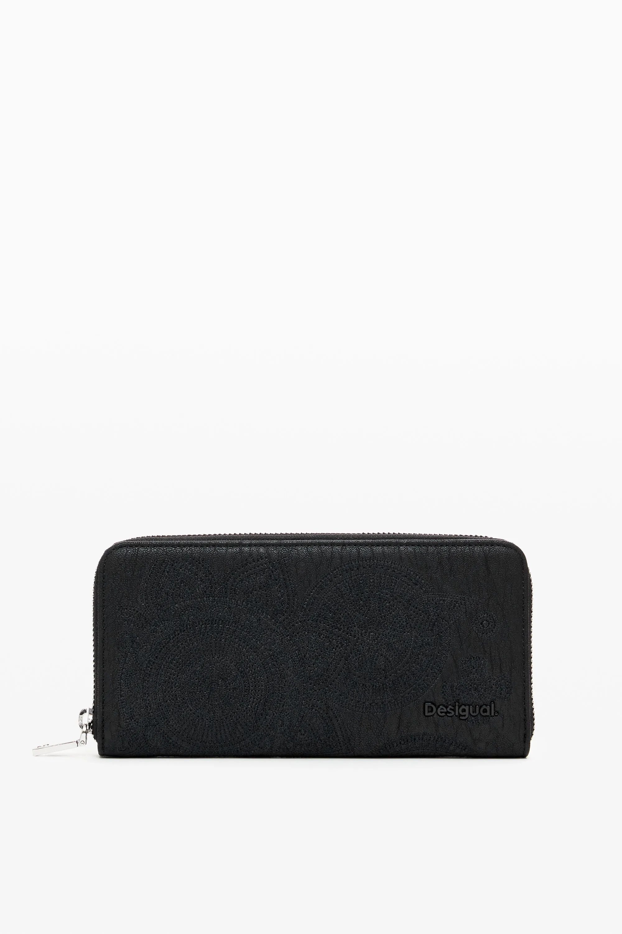 Cartera gran brodat flors