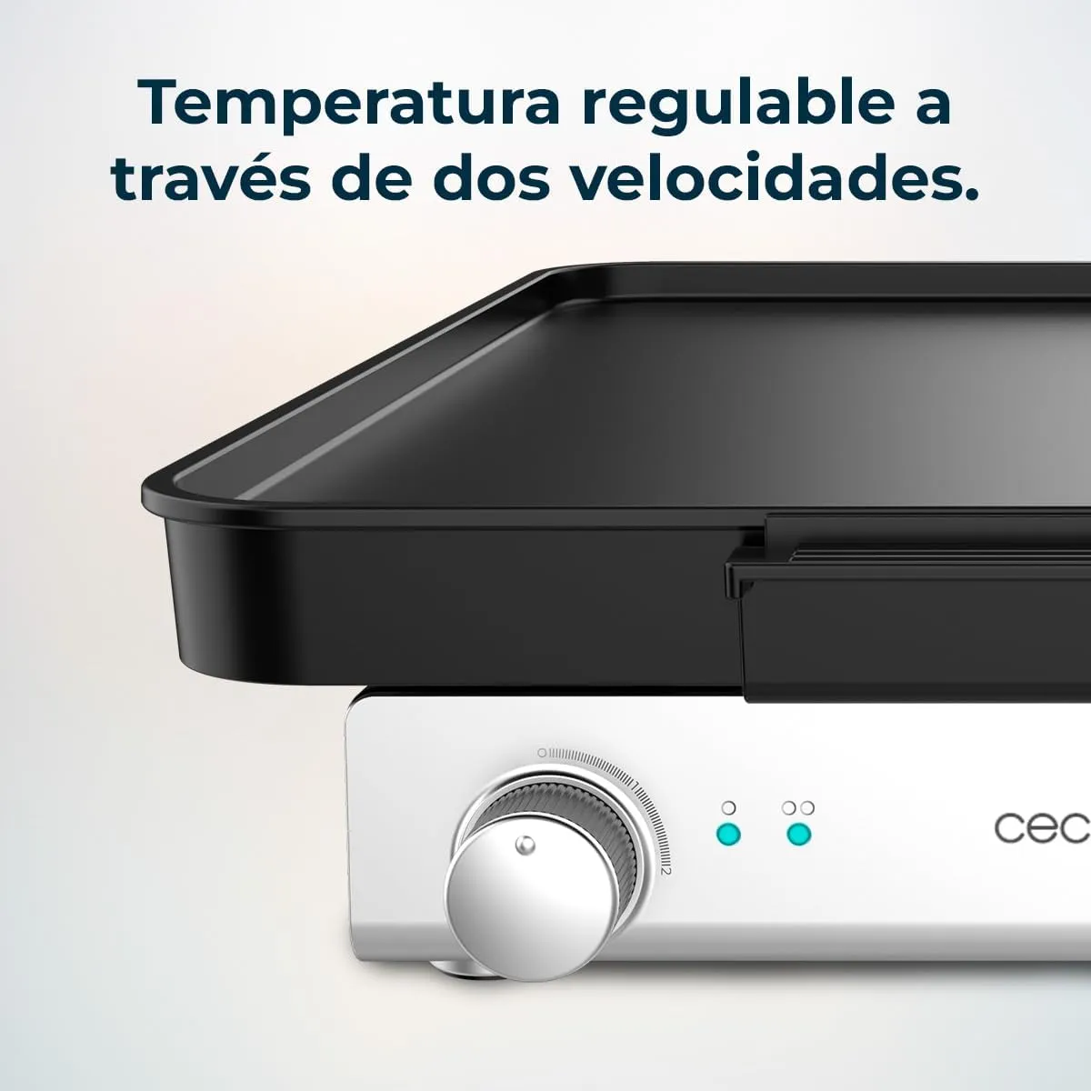 Cecotec Plancha de Asar Eléctrica con Piezas Magnéticas Desmontables Magnet 1800. Plancha de Cocina Grill con 1800W  Aluminio Co