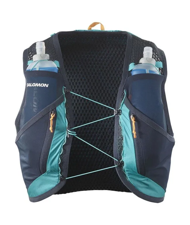 Chaleco de Running Salomon Active Skin 4 Set Hombre Azul
