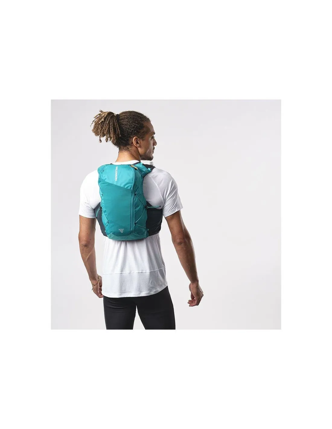 Chaleco de Running Salomon Active Skin 4 Set Hombre Azul