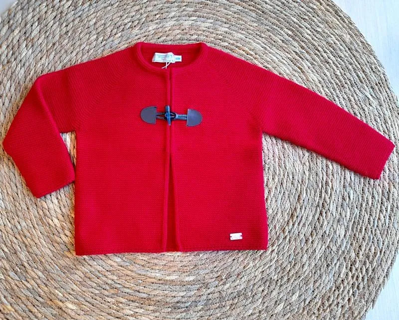 CHAQUETA PUNTO INVIERNO UNISEX PECESA  ROJO