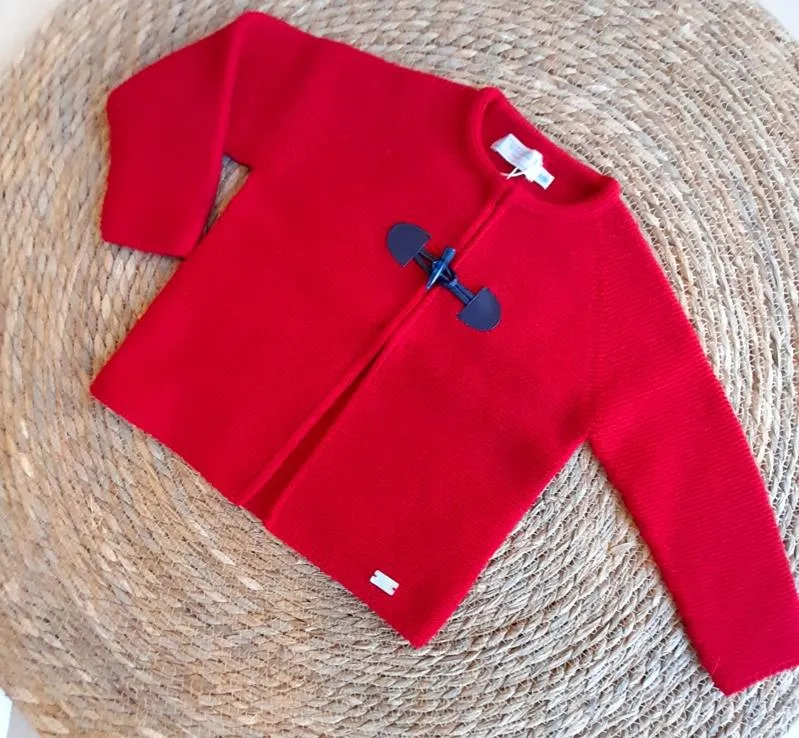 CHAQUETA PUNTO INVIERNO UNISEX PECESA  ROJO