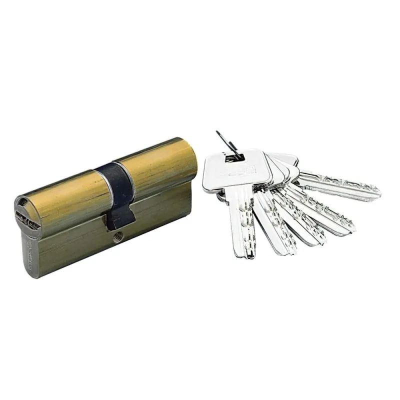 CILINDRO YALE SEGURIDAD YL6 35X45/R15,0 LATONADO