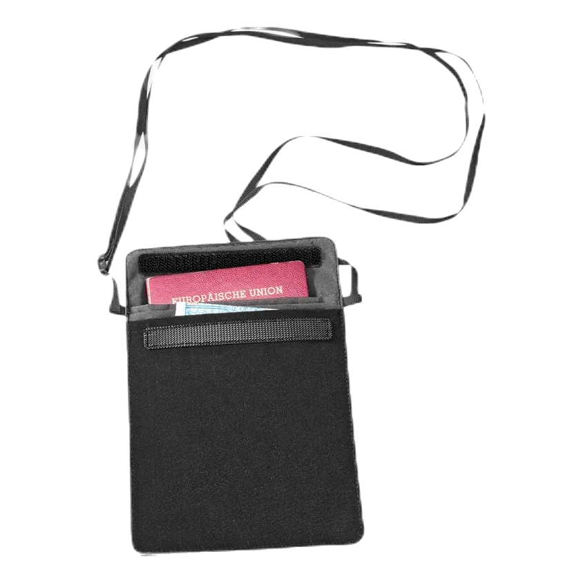 Cocoon Secret Passport Wallet Silk Black