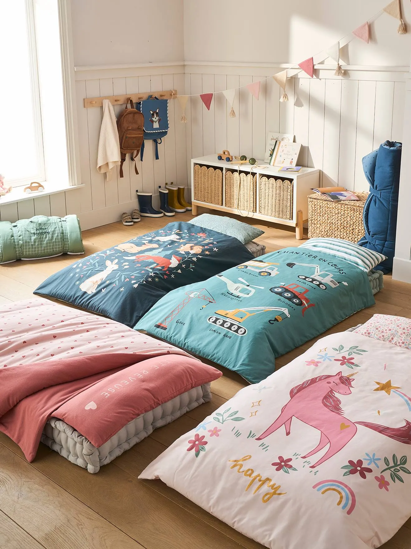 Colchoneta siesta escuela infantil MINILI BROCELIANDE personalizable