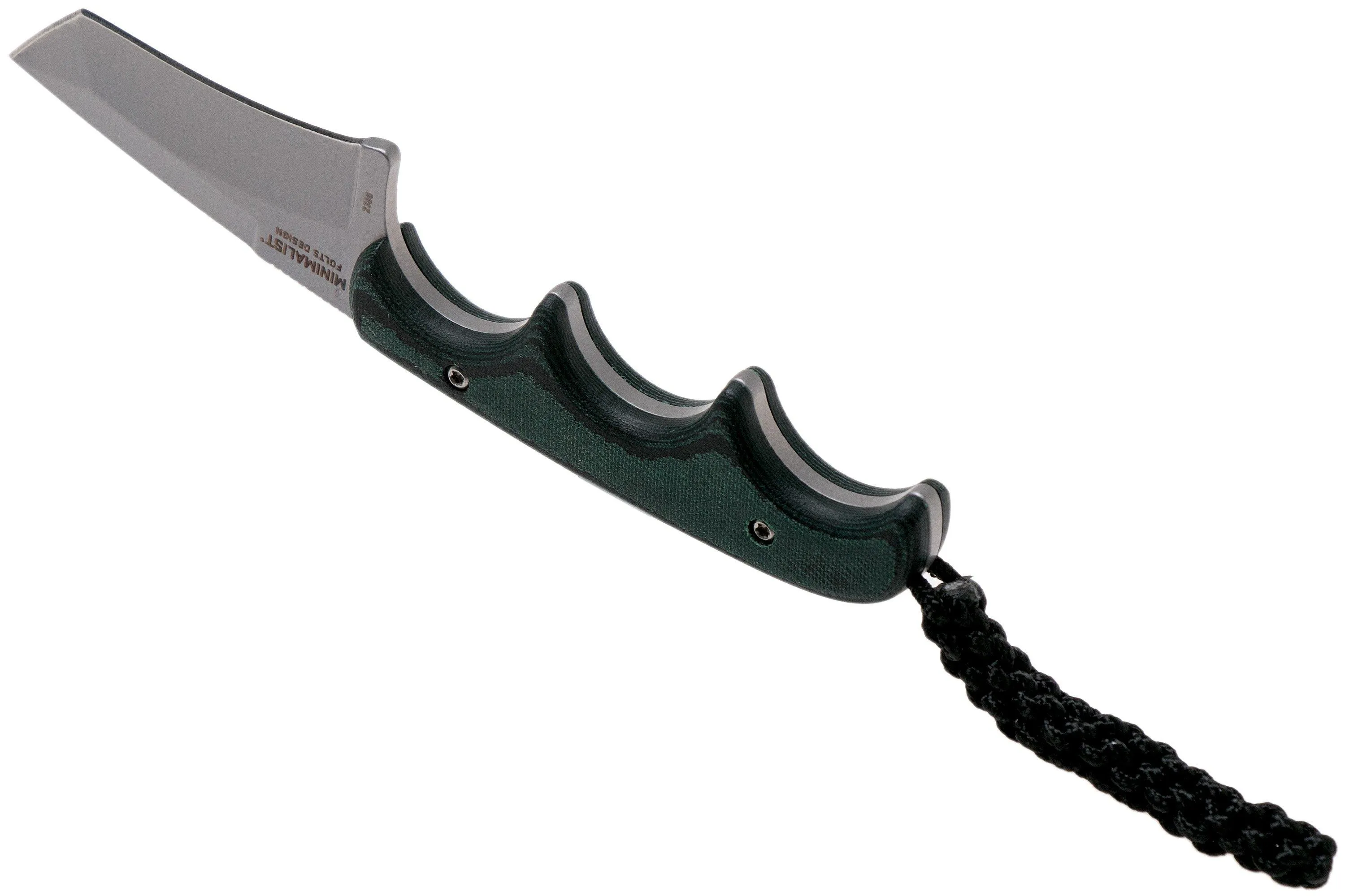 CRKT Minimalist Tanto 2386 cuchillo de cuello, Alan Folts design