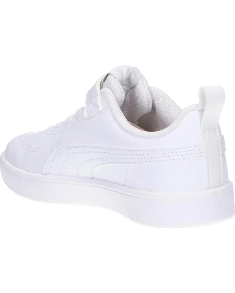 Deportivas de Niña y Niño PUMA 385836 RICKIE AC PS 01 WHITE