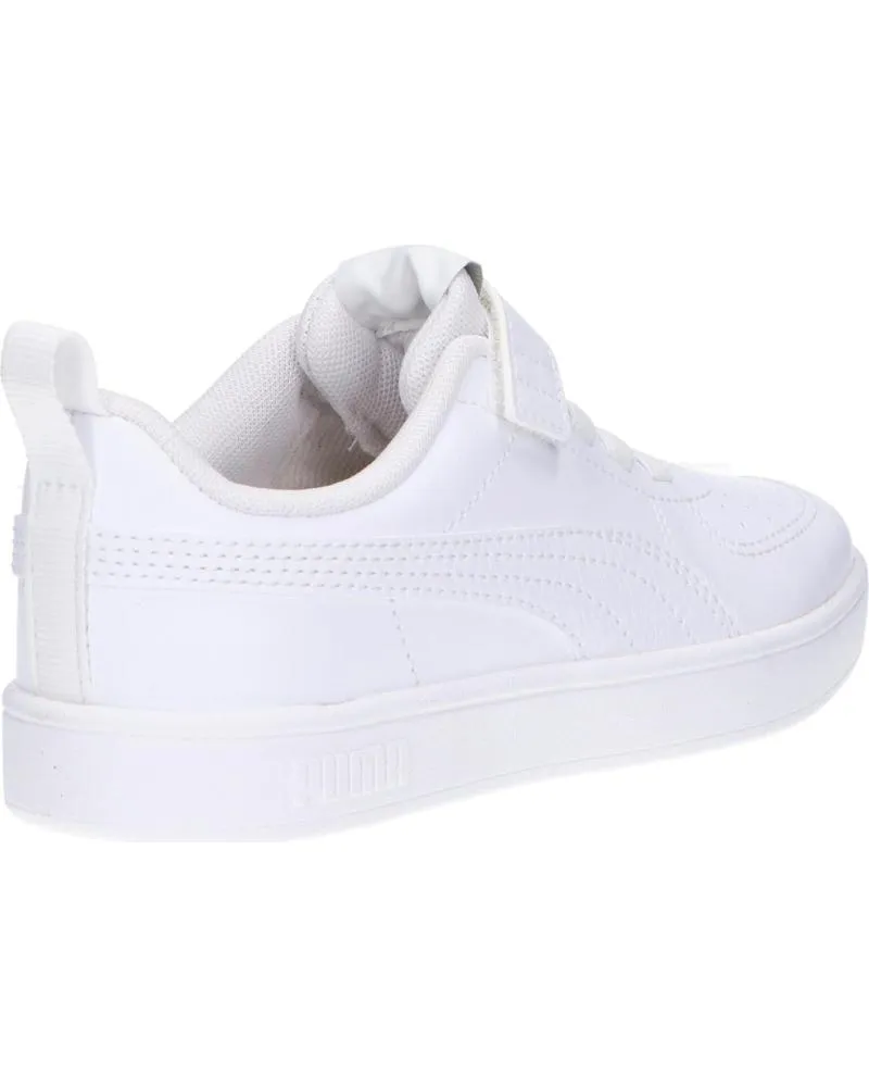 Deportivas de Niña y Niño PUMA 385836 RICKIE AC PS 01 WHITE