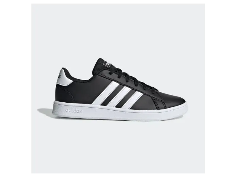 DEPORTIVO ADIDAS GRAND COURT K EF0102 EN COLOR NEGRO