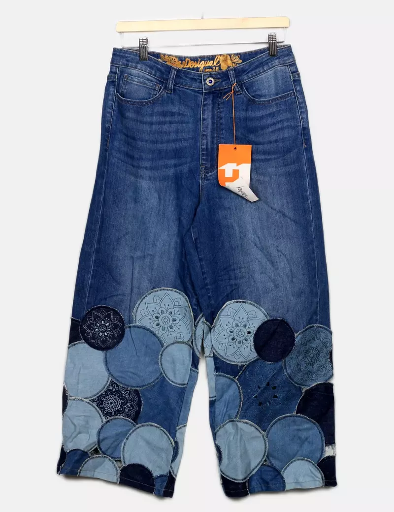 Desigual Vaqueros anchos