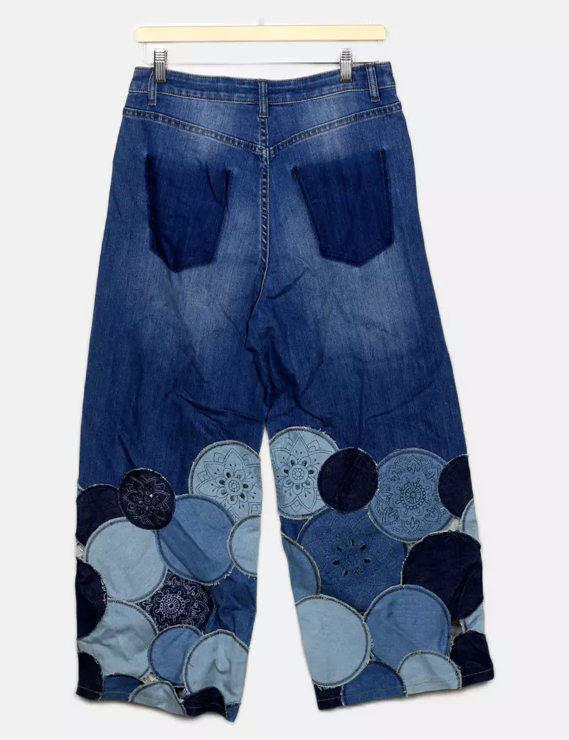 Desigual Vaqueros anchos