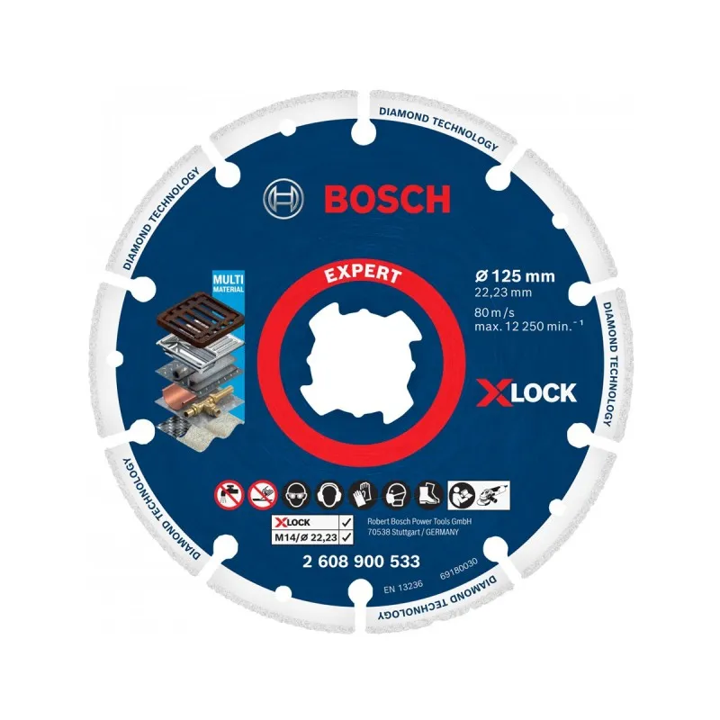 DISCO DIAMANTADO 5" EXPERT BOSCH 2608.900.533000